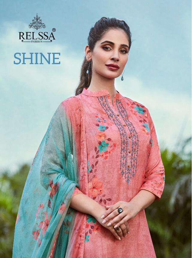 Buy Shine Relisha Online Wholesale Designer Pashmina Salwar Suit